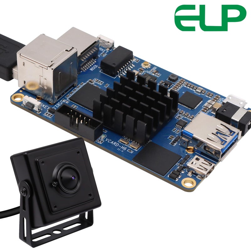 ELP Sony IMX323 Sensor Mini Pinhole Low Light USB Camera with Metal Case 0.01Lux H.264 UVC USB2.0 Video Webcam Home Surveillance Baby Camera for PC, Computer, Laptop, Raspberry Pi - Image 3